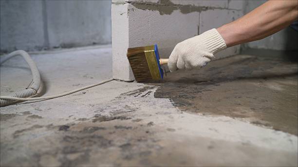 SJ Waterproofing Pros Basement Waterproofing coverage map for Dillsboro, IN and surrounding area